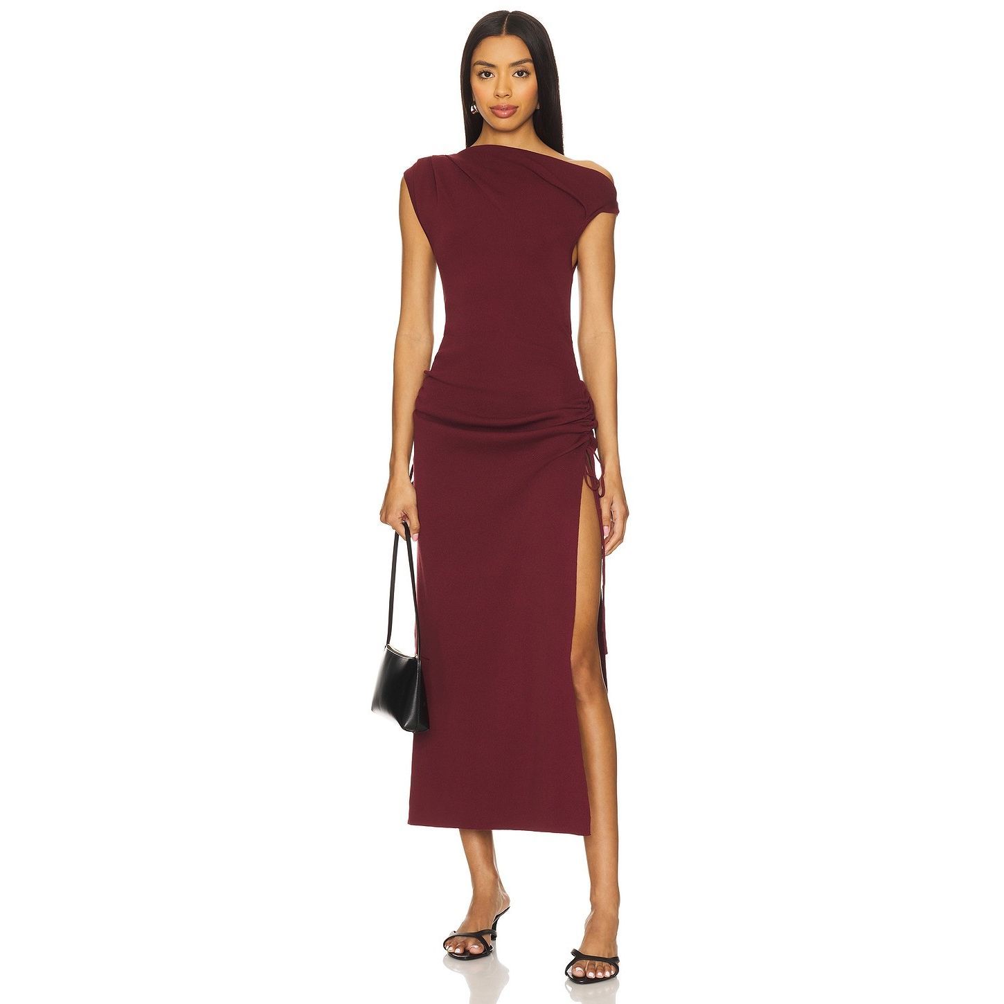 Lioness X Revolve Original Sin Sz Large Dress In Maroon